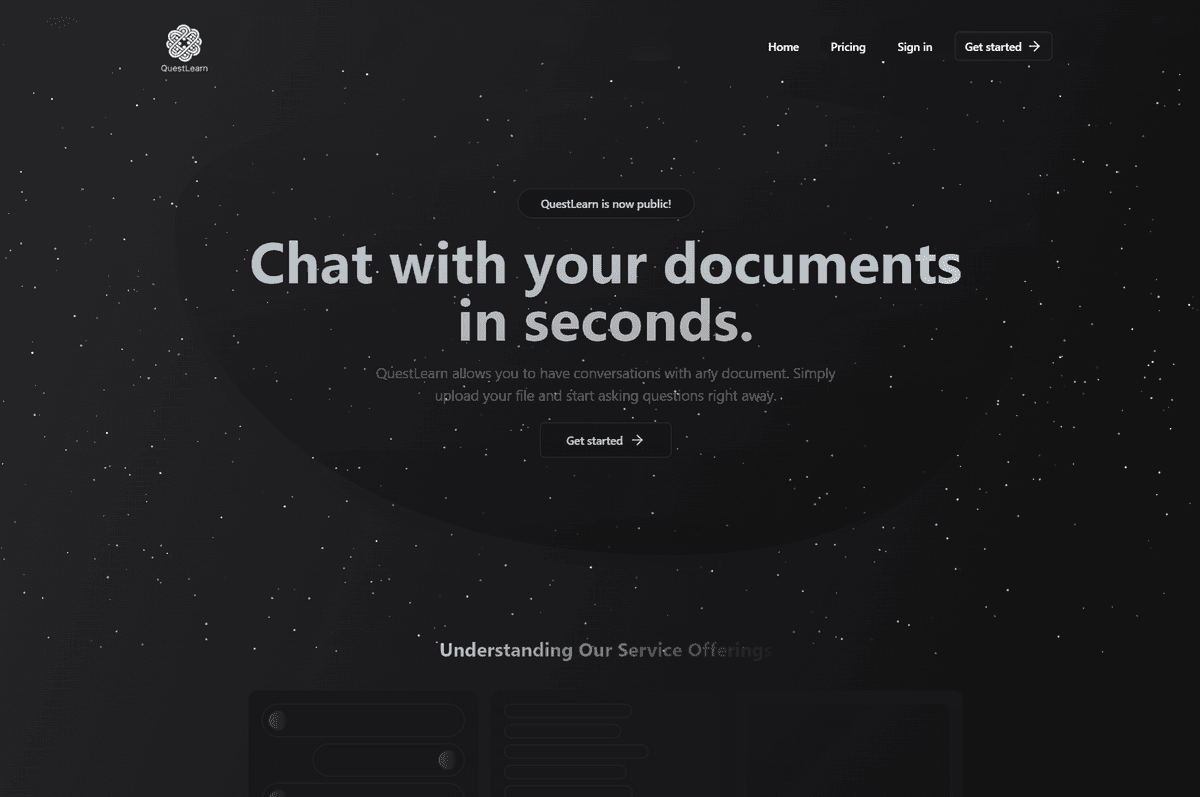 AI-Powered Multimedia Information Extraction - Desktop view